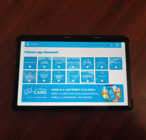 Audioguide eszközbérlés