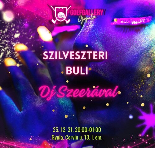 Szilveszteri buli a GolfGalleryben